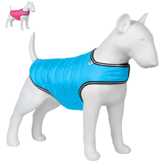 Blue Dog Winter Coat for Large Dogs Waterproof Dog Warm Jacket Xxsmall Size